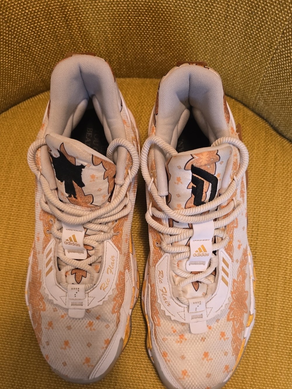 Adidas Dame 7 x WWE "Ric Flair" basketball shoes